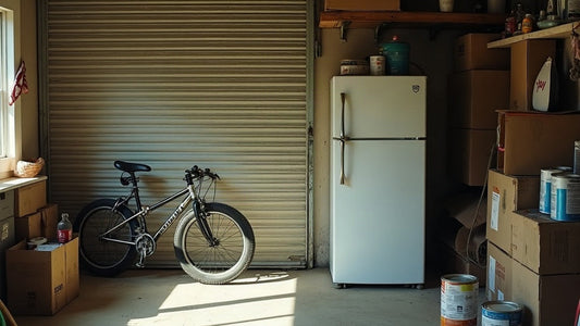 Old second fridge running year-round in a hot Sydney garage